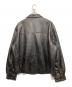 CROFT&BARROW (クロフトアンドバロー) レザージャケット ブラック サイズ:XL：16000円