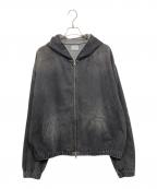 WEEKEND SEOULウィークエンド ソウル）の古着「ジップアップパーカー」｜グレー