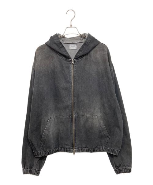 WEEKEND SEOUL（ウィークエンド ソウル）WEEKEND SEOUL (ウィークエンド ソウル) ジップアップパーカー グレー サイズ:記載なしの古着・服飾アイテム