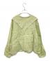 TSUHARU by Samansa Mos2 (ツハル バイ サマンサモスモス) リネンハンカチ刺繍前後2WAYブラウス グリーン サイズ:F：4000円