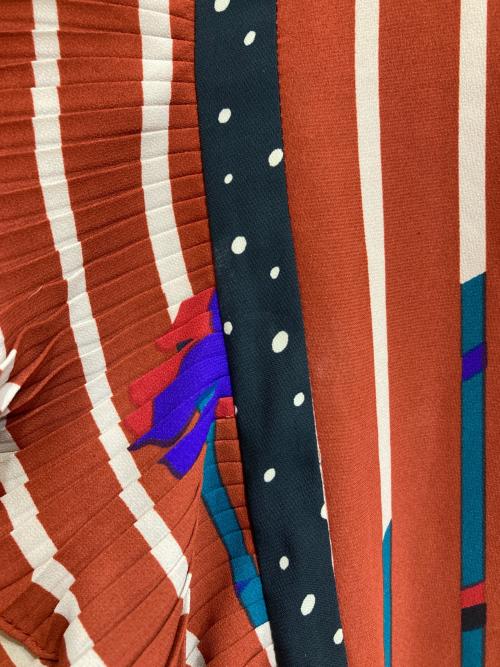 Diane Fries（ダイアンフレイス）Diane Fries (ダイアンフレイス) ヴィンテージ総柄セットアップ ブラウン サイズ:-の古着・服飾アイテム