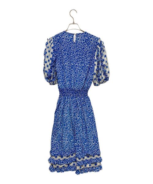 SUSAN FRIES（スーザンフライズ）SUSAN FRIES (スーザンフライズ) ワンピース ブルー サイズ:-の古着・服飾アイテム