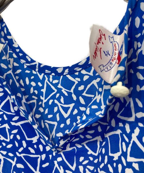 SUSAN FRIES（スーザンフライズ）SUSAN FRIES (スーザンフライズ) ワンピース ブルー サイズ:-の古着・服飾アイテム