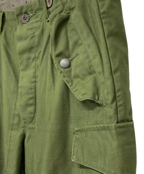 Swedish Military（スウェーデン ミリタリー）Swedish Military (スウェーデン ミリタリー) M59カーゴパンツ グリーン サイズ:46の古着・服飾アイテム