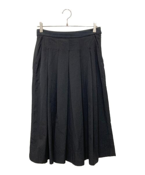 MHL（エムエイチエル）MHL (エムエイチエル) WOOL COTTON TWILLスカート ブラック サイズ:1の古着・服飾アイテム