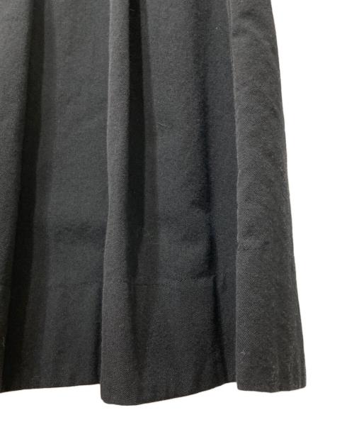 MHL（エムエイチエル）MHL (エムエイチエル) WOOL COTTON TWILLスカート ブラック サイズ:1の古着・服飾アイテム