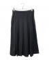 MHL（エムエイチエル）の古着「WOOL COTTON TWILLスカート」｜ブラック