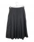 MHL (エムエイチエル) WOOL COTTON TWILLスカート ブラック サイズ:1：4000円