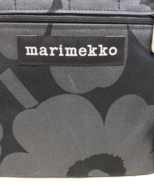 marimekko（マリメッコ）marimekko (マリメッコ) Pieni Unikko Enni Wx バックパック ブラックの古着・服飾アイテム