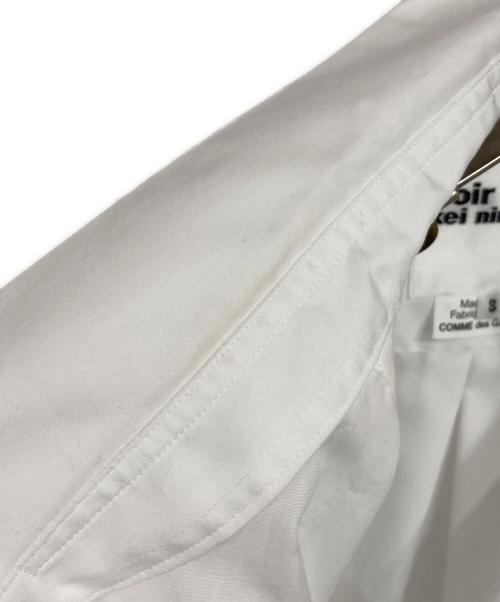 noir kei ninomiya（ノワール ケイ ニノミヤ）noir kei ninomiya (ノワール ケイ ニノミヤ) 25SS パフスリーブシャツ ホワイト サイズ:Sの古着・服飾アイテム