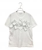 COMME des GARCONS COMME des GARCONSコムデギャルソン コムデギャルソン）の古着「リボンTシャツ」｜ホワイト