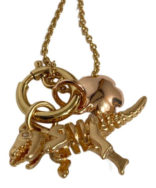 COACH（コーチ）COACH (コーチ) スケルタル レキシーネックレス ゴールドの古着・服飾アイテム