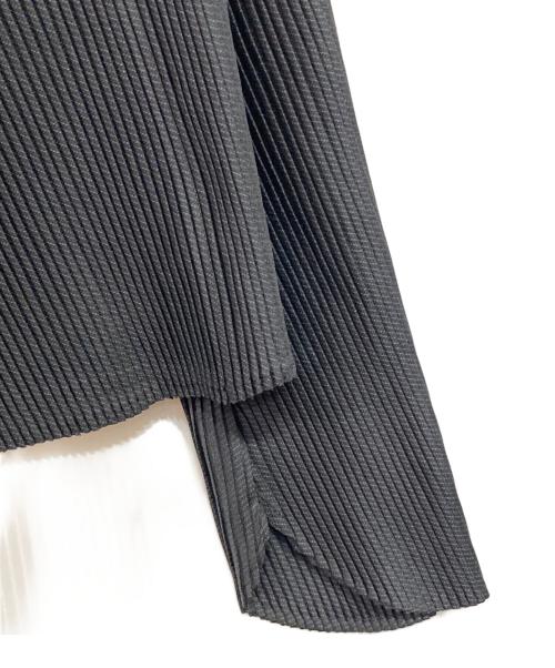 ISSEY MIYAKE（イッセイミヤケ）ISSEY MIYAKE (イッセイミヤケ) プリーツジャケット ブラック サイズ:2の古着・服飾アイテム