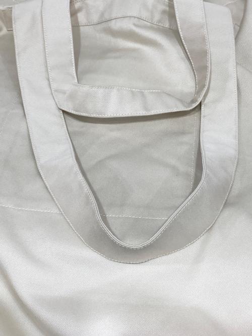 nanamica（ナナミカ）nanamica (ナナミカ) Chino Tote Bag ホワイトの古着・服飾アイテム