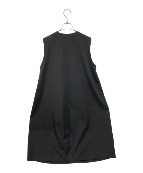 mizuiro-ind（ミズイロインド）mizuiro-ind (ミズイロインド) ノースリーブワンピース ブラック サイズ:-の古着・服飾アイテム