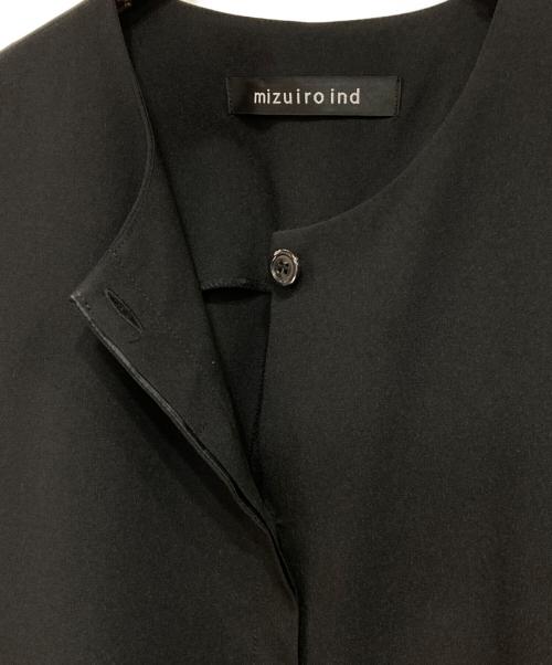 mizuiro-ind（ミズイロインド）mizuiro-ind (ミズイロインド) ノースリーブワンピース ブラック サイズ:-の古着・服飾アイテム