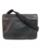 FUJITAKAフジタカ）の古着「フラップ ショルダー」｜ブラック