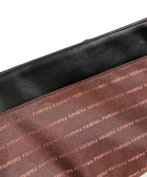 FUJITAKA（フジタカ）FUJITAKA (フジタカ) フラップ ショルダー ブラックの古着・服飾アイテム
