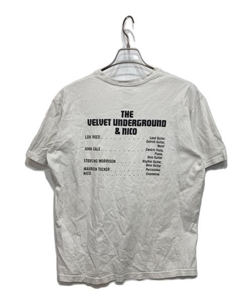 SUPREME（シュプリーム）SUPREME (シュプリーム) The Velvet Underground & Nico Tee ホワイト サイズ:Lの古着・服飾アイテム