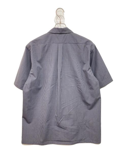 SCYE（サイ）Scye (サイ) ガンクラブ チェック シャツ ネイビー サイズ:40の古着・服飾アイテム