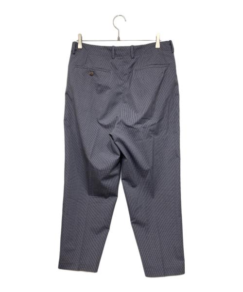 SCYE（サイ）SCYE (サイ) ガンクラブ チェックパンツ ネイビー サイズ:38の古着・服飾アイテム