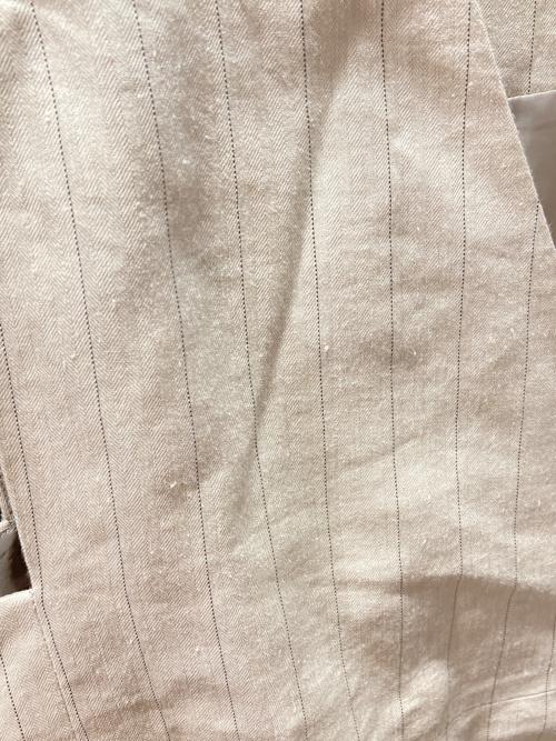 HML（エイチエルエム）ｈML (エイチエルエム) リネン バックフレアベスト ベージュ サイズ:38の古着・服飾アイテム