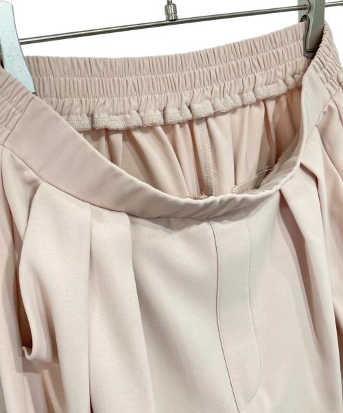 RIVE DROITE（リヴドロワ）RIVE DROITE (リヴドロワ) タックワイドスラックス ピンク サイズ:36の古着・服飾アイテム