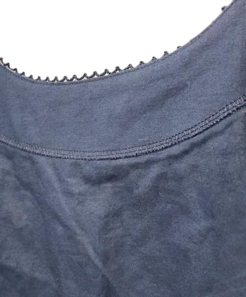 M'S GRACY（エムズグレイシー）M'S GRACY (エムズグレイシー) 花柄ワンピース ネイビー×ホワイト サイズ:40の古着・服飾アイテム