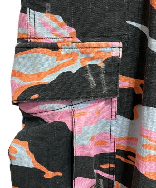 ERL（イーアールエル）ERL (イーアールエル) Straight Floral Print Cargo Pants ピンク サイズ:Mの古着・服飾アイテム
