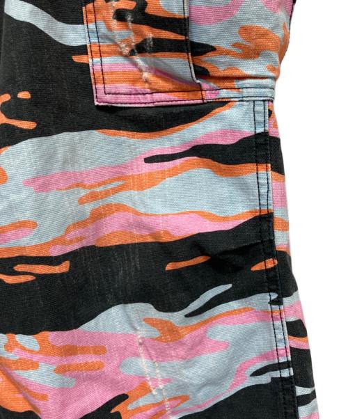 ERL（イーアールエル）ERL (イーアールエル) Straight Floral Print Cargo Pants ピンク サイズ:Mの古着・服飾アイテム