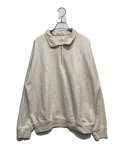 U by SPICK&SPAN（ユー バイ スピック＆スパン）U by SPICK&SPAN (ユー バイ スピック＆スパン) ハーフジップ裏毛プルオーバー グレー サイズ:-の古着・服飾アイテム