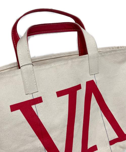 VARIOUS ARTISTS（ヴァリアス・アーティスト）VARIOUS ARTISTS (ヴァリアス・アーティスト) L.L.Bean Boat And Tote Medium レッドの古着・服飾アイテム