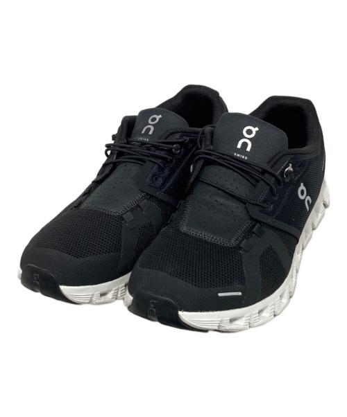 on（オン）on (オン) Cloud 5 W ローカットスニーカー ブラック サイズ:25.5の古着・服飾アイテム