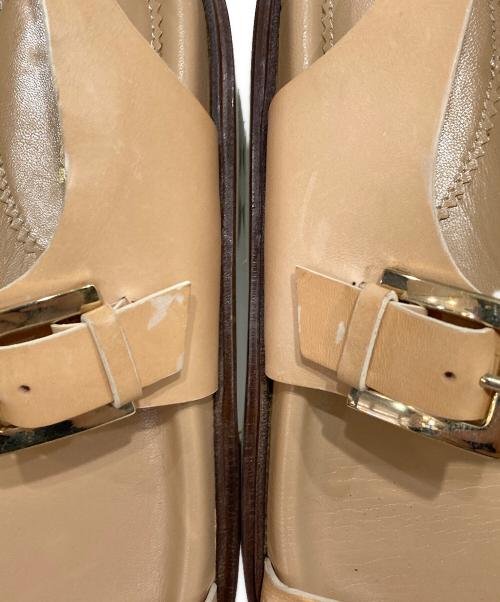 DSQUARED2（ディースクエアード）DSQUARED2 (ディースクエアード) vibram ストラップサンダル ブラウン サイズ:36の古着・服飾アイテム