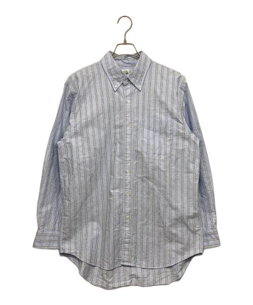 D.C WHITE（ディーシーホワイト）D.C WHITE (ディーシーホワイト) B.D SHIRT VINTAGE OXFORD ボタンダウンシャツ ブルー サイズ:Lの古着・服飾アイテム
