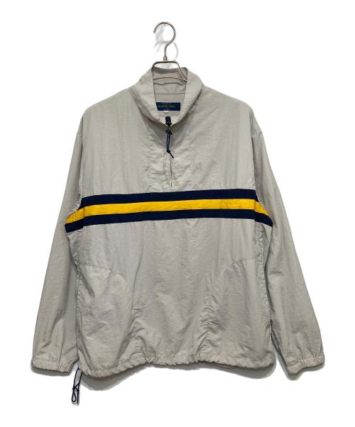 D.C.WHITE ATLANTIC FIELD（ディーシーホワイト アトランティックフィールド）D.C.WHITE ATLANTIC FIELD (ディーシーホワイト アトランティックフィールド) TRAINING BLOUSON ベージュ サイズ:Lの古着・服飾アイテム