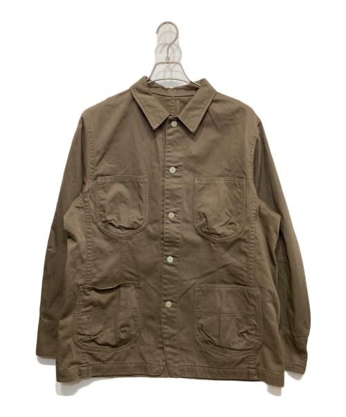 M.I.D.A.（ミダ）M.I.D.A. (ミダ) Dress Coverall ブラウン サイズ:Lの古着・服飾アイテム