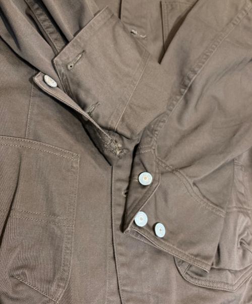M.I.D.A.（ミダ）M.I.D.A. (ミダ) Dress Coverall ブラウン サイズ:Lの古着・服飾アイテム