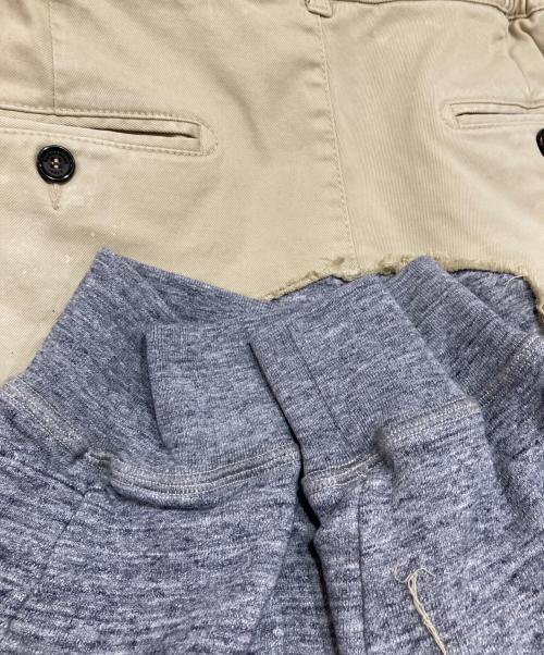 DSQUARED2（ディースクエアード）DSQUARED2 (ディースクエアード) CREAM CARGO TROUSERS ベージュ サイズ:44の古着・服飾アイテム