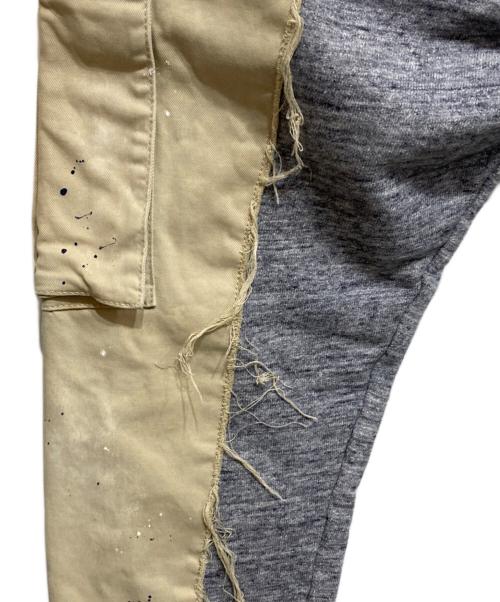 DSQUARED2（ディースクエアード）DSQUARED2 (ディースクエアード) CREAM CARGO TROUSERS ベージュ サイズ:44の古着・服飾アイテム