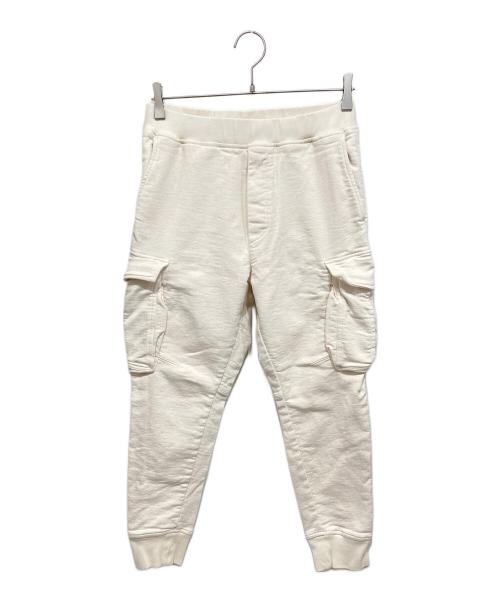 DSQUARED2（ディースクエアード）DSQUARED2 (ディースクエアード) スウェットカーゴパンツ ベージュ サイズ:XSの古着・服飾アイテム