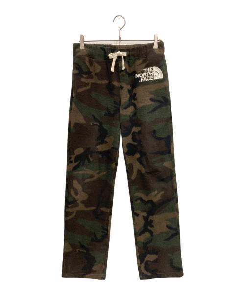 THE NORTH FACE（ザ ノース フェイス）THE NORTH FACE (ザ ノース フェイス) FRONTVIEW CAMO FLEECE PANT ウッドランドカモ サイズ:Lの古着・服飾アイテム