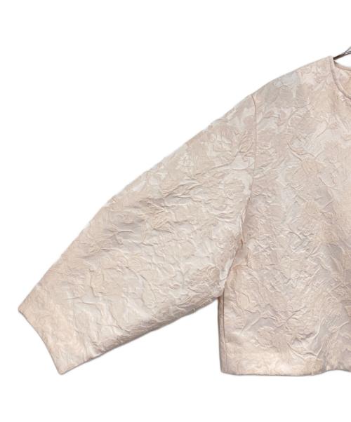 OHGA（オオガ）OHGA (オオガ) フラワージャケット ピンク サイズ:Fの古着・服飾アイテム