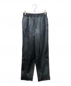 OHGAオオガ）の古着「サテンパンツ」｜ブラック