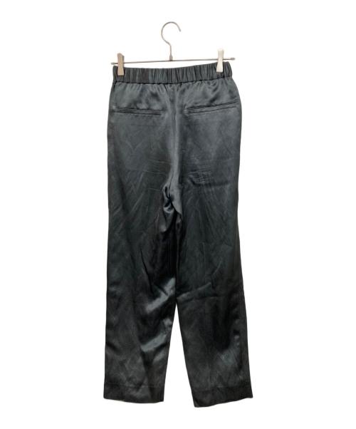 OHGA（オオガ）OHGA (オオガ) サテンパンツ ブラック サイズ:Sの古着・服飾アイテム