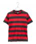 NUMBER (N)INE（ナンバーナイン）の古着「カート期 ボーダーTシャツ」｜レッド