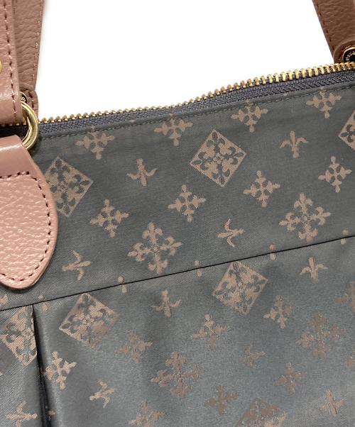 russet（ラシット）russet (ラシット) ショルダーポーチ付きトートバッグ グレーの古着・服飾アイテム