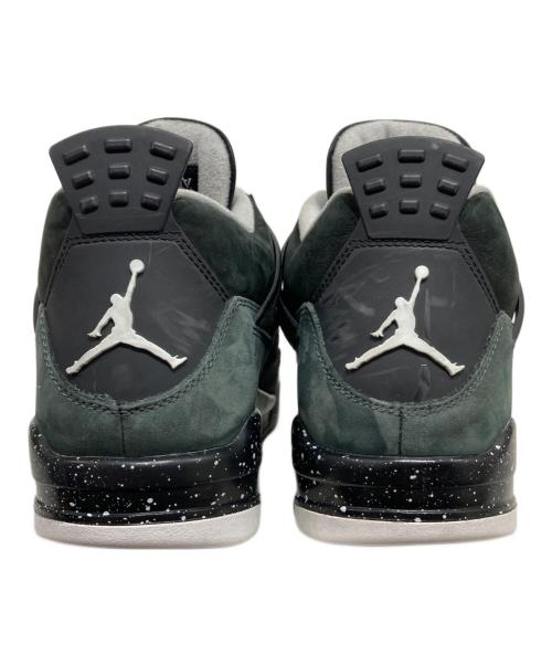 NIKE（ナイキ）NIKE (ナイキ) AIR JORDAN 4 RETRO ローカットスニーカー BLACK/WHITE-ANTHRACI サイズ:28の古着・服飾アイテム