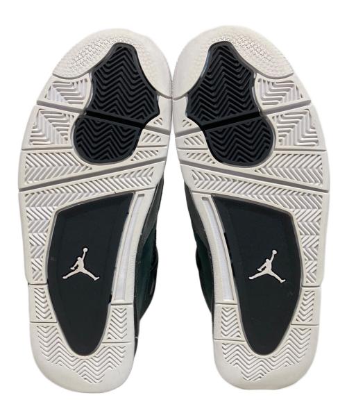 NIKE（ナイキ）NIKE (ナイキ) AIR JORDAN 4 RETRO ローカットスニーカー BLACK/WHITE-ANTHRACI サイズ:28の古着・服飾アイテム