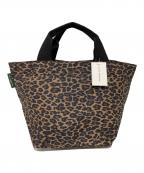 Herve Chapelierエルベシャプリエ）の古着「CABAS MEDIUM PANTHERE  舟形 トートバッグ」｜PANTHERE TAUPE